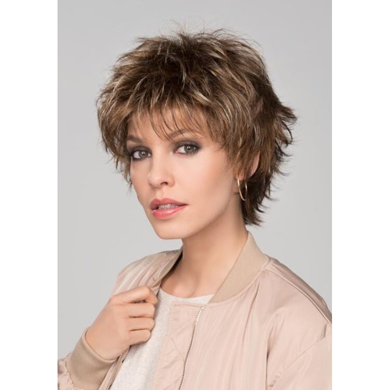 Click Synthetic Wig by Ellen Wille Aubergine Mix