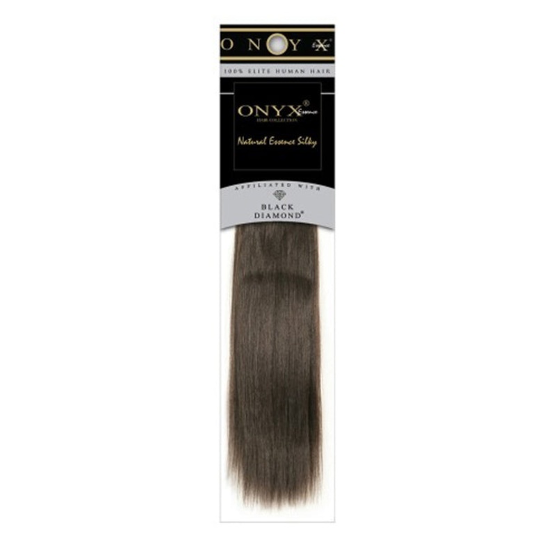 Onyx100% Human Hair Weave – NATURAL SILKY 10 – 14″ (Machine-Tied) 10 D4/30
