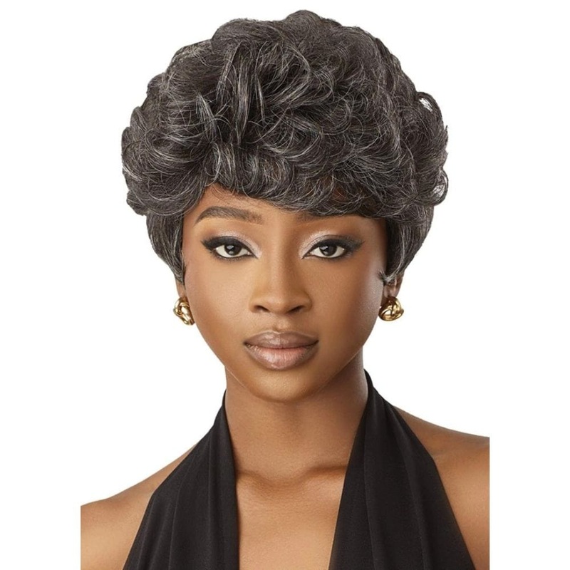 Outre Fab & Fly Human Hair Gray Glamour Wig – Joan NBLK