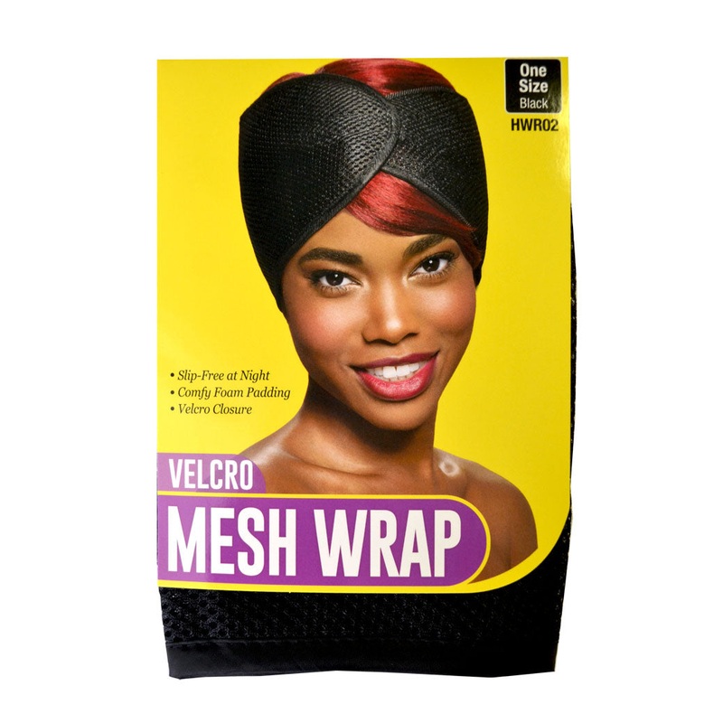 RED by Kiss VELCRO MESH WRAP BLACK