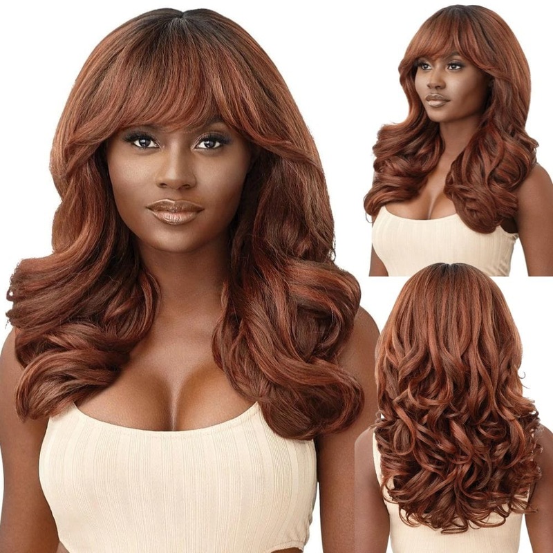 Outre Wigpop Synthetic Full Wig – Jasmiyah 1 JET BLACK