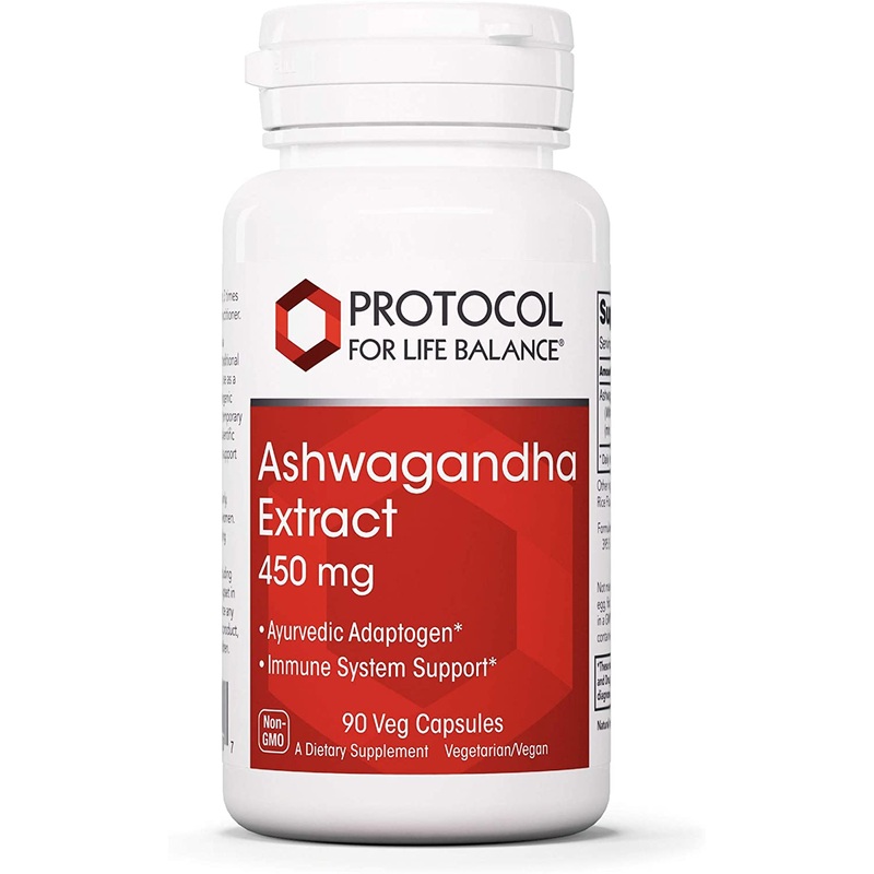 Ashwagandha Extract – 90 Veg Capsules | Herbal Supplement | Protocol for Life