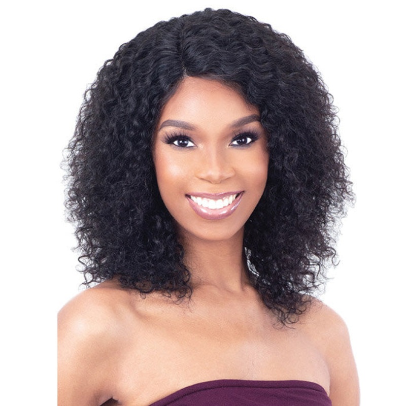 ModelModel 100% Human Hair HD Lace Front Wig Haute – WATER CURL 16 NATURAL