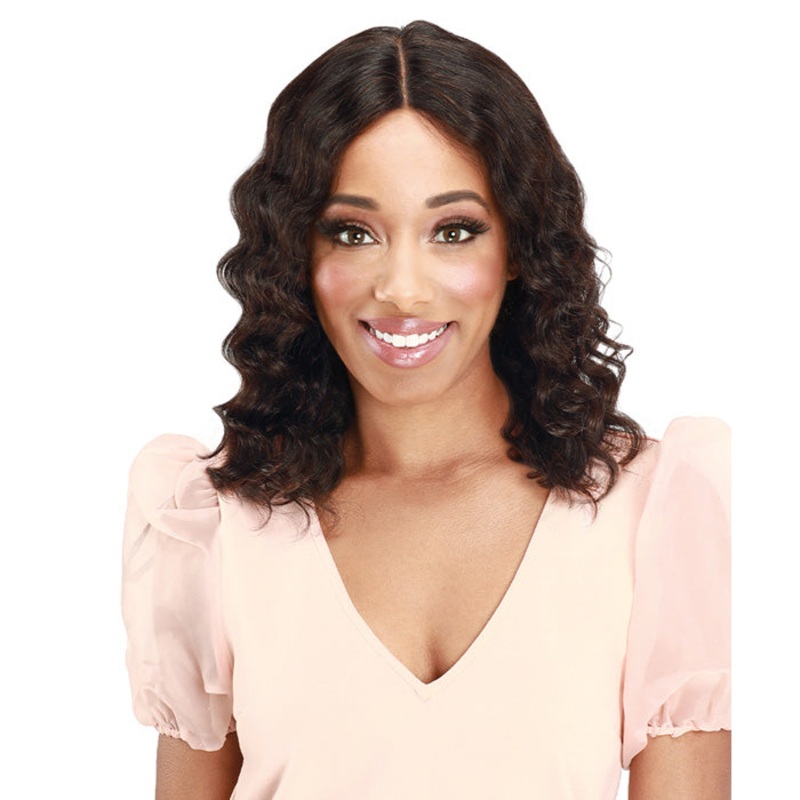 Zury Sis 100% Virgin Remy Human Hair HD Lace Front Wig – TUEY FS1B/30